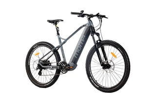 Elektrische Mountainbike EMTB Grijs en Zwart