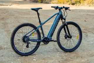 Elektrische Mountainbike EMTB Grijs en Zwart