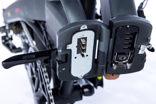Elektrische Vouwfiets E-18Teen Grijs en Zwart