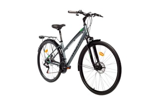 Vélo trekking pro - Gris et noir