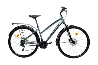 Vélo trekking pro - Gris et noir