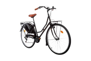 Vélo de ville Holanda - Noir et marron