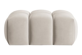Pouf Lorella Beige clair