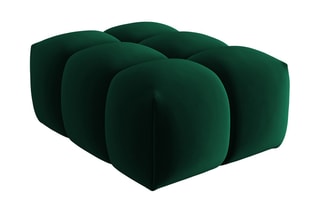 Pouf Lorella Vert bouteille