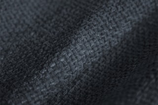 Canapé d'angle gauche Lionel - Bleu nuit - 5 places - Toucher tissu chenille