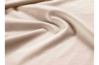 Canapé d'angle gauche Luc - Beige - 5 places - Toucher velours