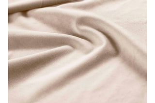 Canapé d'angle droit Luc - Beige - 5 places - Toucher velours