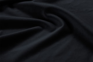 Canapé d’angle droit modulable Remy - Bleu foncé - 3 places - Toucher velours