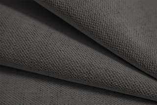 Canapé d'angle gauche modulable Elise - Gris - 4 places - En tissu chenille