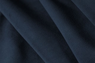 Canapé d'angle symétrique Louis - Bleu roi - 5 places - En tissu velours
