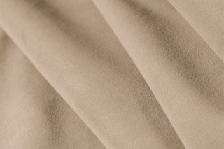 Canapé Elise - Marron clair - 3 places - En tissu velours