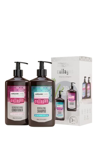 Coffret revitalizante e volume boost com colagénio - 2 produtos