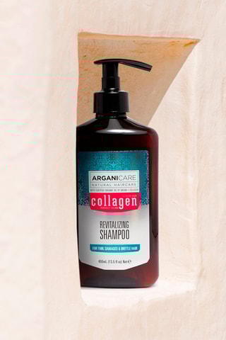 Champô revitalizante argão e colágeno 400 ml