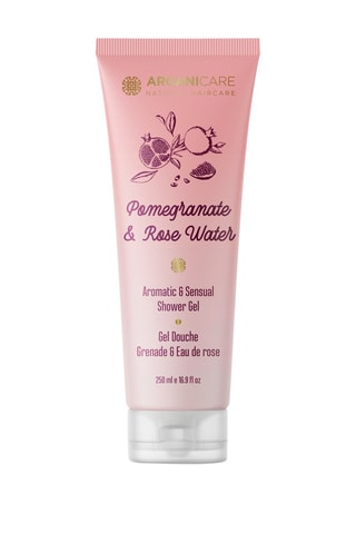 Gel de duche romã e água de rosa - Para todos os tipos de pele - 250 ml