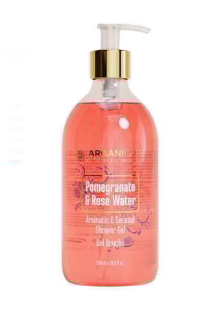 Gel de duche romã e água de rosa  500 ml
