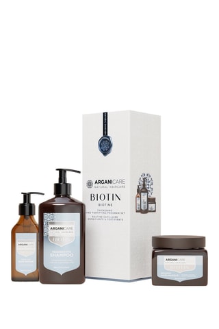 Coffret fortificante e reparador com biotina - 3 produtos