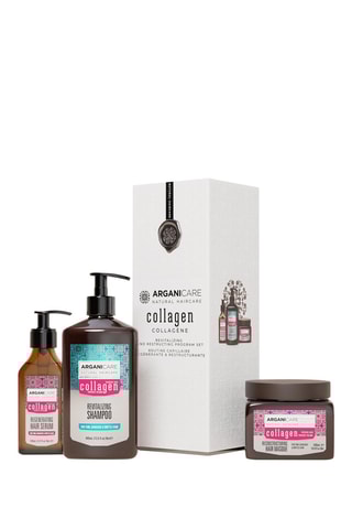 Coffret revitalizante e volume boost com colagénio - 3 produtos