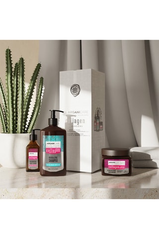 Coffret revitalizante e volume boost com colagénio - 3 produtos