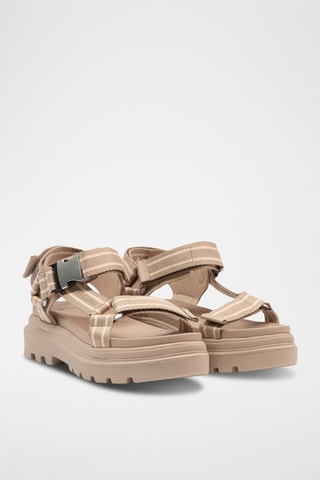 Platform Sandalen Pallacruise - Zandkleurig 