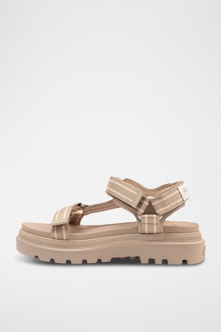 Platform Sandalen Pallacruise - Zandkleurig 
