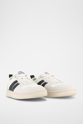 Leren Sneakers Pallacup - Ecru en zwart