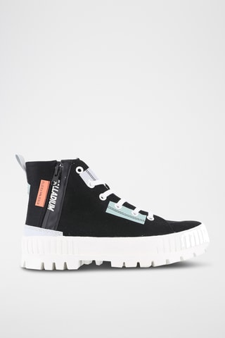 Hoge platform gympen Pallashock - Zwart 