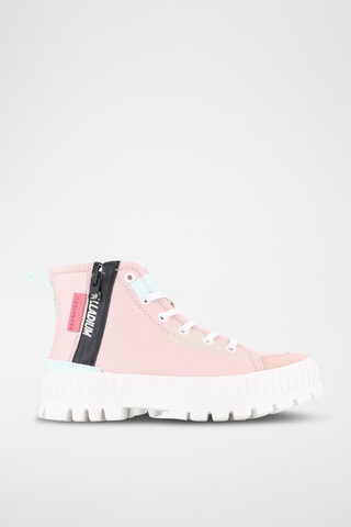 Hoge platform gympen Pallashock - Lichtroze