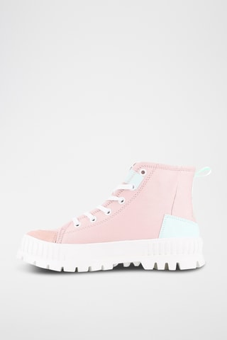 Hoge platform gympen Pallashock - Lichtroze