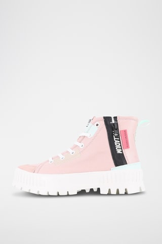 Hoge platform gympen Pallashock - Lichtroze