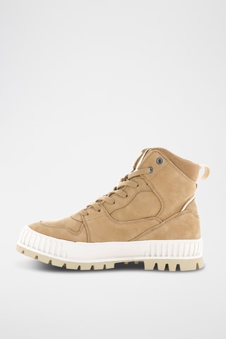 Nubuck Enkellaarzen Pallashock - Beige