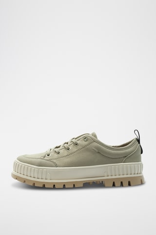Platform gympen Pallashock - Kaki