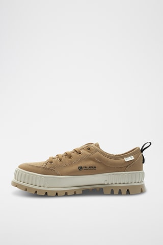 Platform Biologisch Katoenen Gympen Pallashock - Camel