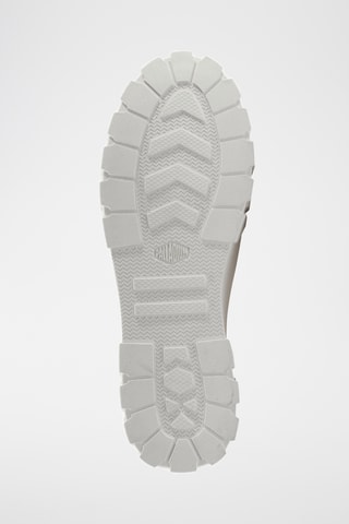 Nubuck Platform Sneakers Pallatower - Wit