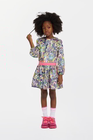Vestido - Azul-marinho
