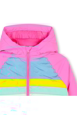 Casaco com capuz - Rosa - Billieblush