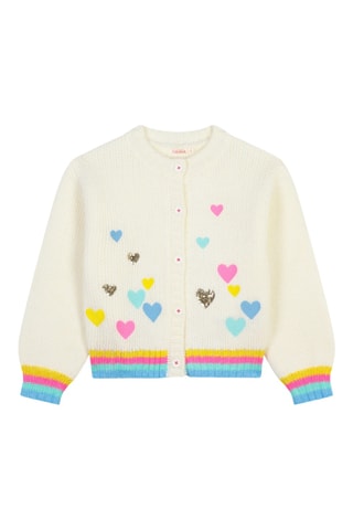 Casaco de malha - Branco - Billieblush