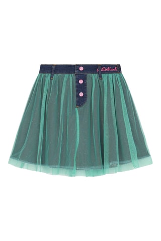 Saia em tule - Verde - Billieblush