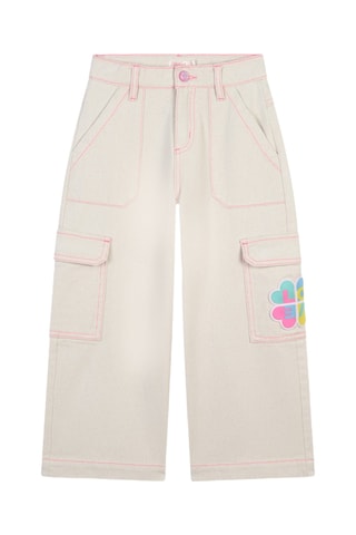Calças - Cinzento-claro - Billieblush