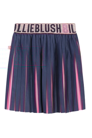 Saia plissada - Índigo - Billieblush