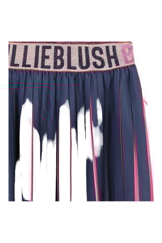 Saia plissada - Índigo - Billieblush