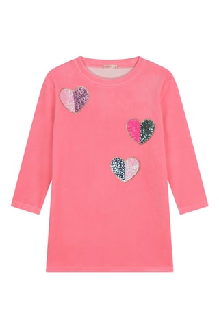Vestido de veludo - Rosa - Billieblush