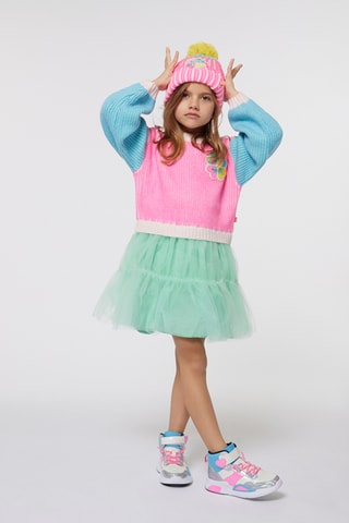Vestido efeito ilusório - Rosa - Billieblush