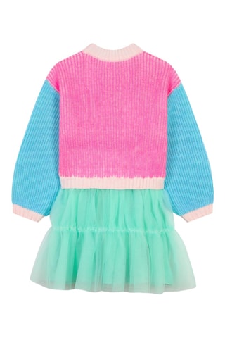 Vestido efeito ilusório - Rosa - Billieblush