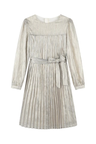 Vestido plissado - Prateado - Billieblush