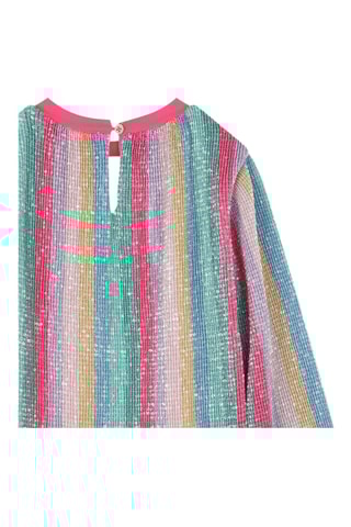 Vestido - Rosa e verde - Billieblush