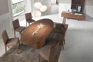 Table à manger - 220 x 110 x 76 cm
