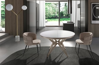 Table à manger - 120 x 120 x 77 cm