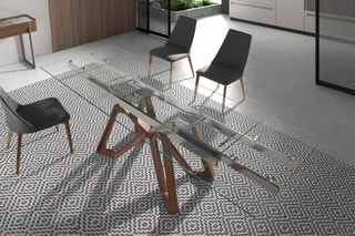 Table à manger extensible - Longueur 160 à 240 cm