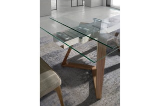 Table à manger extensible - 160 x 75 x 90 cm