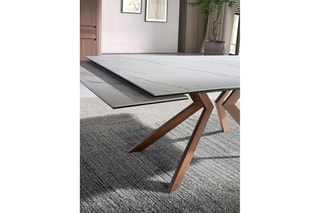 Table à manger extensible - Longueur 180 à 260 cm